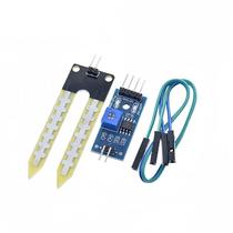 Módulo Sensor Higrômetro De Umidade Do Solo Para Arduino Diy Robô Carro Inteligente Detecção De