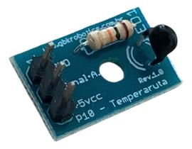 Módulo Sensor Temperatura Ntc Termistor 10k P10 Para Arduino