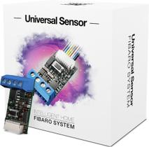 Módulo Sensor Universal Binario Fibaro Fgbs-001 Sem Fio Binary Sensor Sem Fio Z-WAVE