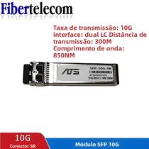 Módulo SFP+ 10G Multi-Modo 850nm 300m Totalmente Compatível Com Switches Cisco, Mikrotik E Huawei Módulo SFP+ 10G Multi-Modo 850nm 300m Totalmente Compatível Com Switches Cisco, Mikrotik E Huawei