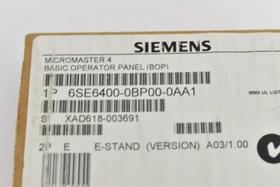 Módulo Siemens 6se6400-0bp00-0aa1 Novo E Original