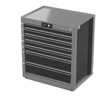 Módulo Smart System 7 Gavetas Individuais Tramontina Pro Cinza Tramontina Módulo Smart System 7 Gavetas Individuais Tramontina Pro Cinza Tramontina