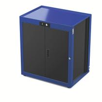 Módulo Smart System Bancada 2 Portas Tramontina PRO Azul Orgnizador Ferramentas Gavetas Armários