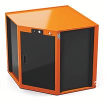 Módulo Smart System Bancada Canto 1 Porta Tramontina PRO Laranja Orgnizador Ferramentas Armários