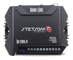 Modulo Som Stetsom Iron Line Ir 280.4 280w Rms 4 Canais Modulo Som Stetsom Iron Line Ir 280.4 280w Rms 4 Canais