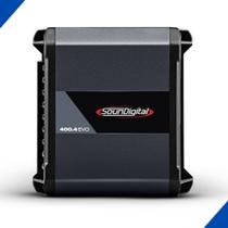 Modulo Soundigital Sd400.4d 400w Rms Bridge 4 Ohms 4 Canais