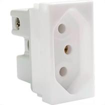 Modulo Steck Linha Stella 1 Tomada 20A. Branca - 868061