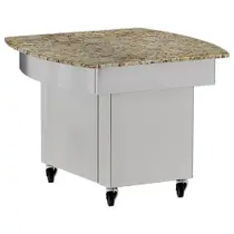 Modulo Suqueira e Balança Gastromaq Linha GFly Granito Amarelo GFLY MSB