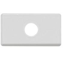 Modulo Tampo Com 1 Furo 9,5 mm Branco TRAMONTINA