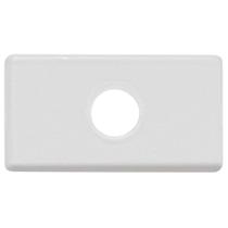 Módulo Tampo com 1 Furo 9,5 mm Branco Tramontina Módulo Tampo com 1 Furo 9,5 mm Branco Tramontina