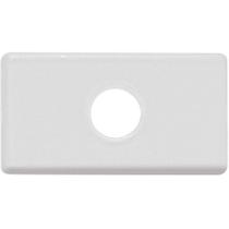 Módulo Tampo Com 1 Furo 9,5 Mm Tramontina Branco Tramontina