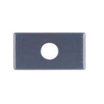 Módulo Tampo Com 1 Furo 9,5 Mm Tramontina Grafite 57215/092