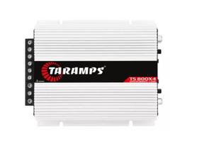 Modulo Taramps Amplificador Som 800w 4 Canais 2 Ohms Ts800x4 Cor Branco