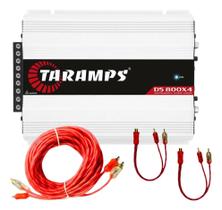 Módulo taramps ds 800x4 2 ohms blindado som automotivo