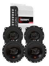 Módulo Taramps TS400x4 Fio + 2 Alto Falantes JBL FLEX4 6TRFX55 + 2 5TRFX55 - 220 Watts Rms