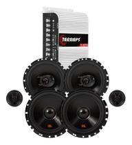 Módulo Taramps TS400x4 Fio + Kit 2 Vias 6 JBL FLEX4 62VFX55 110W + Par 6TRFX55 110W