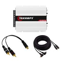Módulo Taramps TS800x4 2 Ohms + 2 Cabos RCA 5mt + 2 Cabos Y