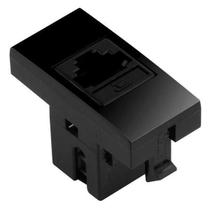 Módulo Telefone Rj11 - Inova Black Piano - 85515