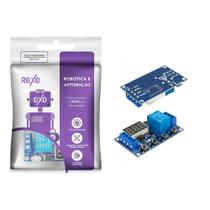 Módulo Temporizador Ajustável Com Entrada Micro USB - RoXo Módulo Temporizador Ajustável Com Entrada Micro USB - RoXo