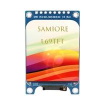 Módulo TFT LCD Colorido IPS SPI HD 7P 65K Cores 80x160 Para Arduino 096 13 144 177 18 24 28