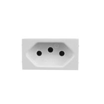 Módulo Tomada 10A 250V~ Linha Vivaz Ilumi - 75140 Módulo Tomada 10A 250V~ Linha Vivaz Ilumi - 75140