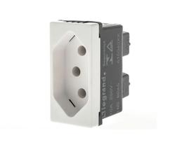 Módulo Tomada 10A 2p+T Branca Legrand 615040BC Pial Plus+