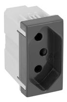 Modulo Tomada 10A 2P+T Grafite - 30426-38 Simon Modulo Tomada 10A 2P+T Grafite - 30426-38 Simon