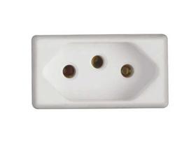 Modulo Tomada 10a Branca 2P+T Tramontina Liz