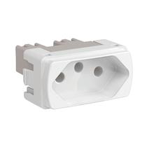 Módulo Tomada 10A Branco Miluz Scheneider