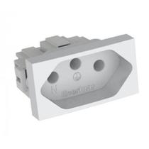 Módulo Tomada 10A Enerbras Dubai Branco Ed5310-En