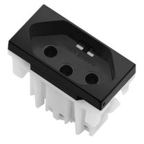 Módulo Tomada 10A - Inova Preto Fosco - 85709