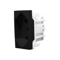 Módulo Tomada 10A Inova Pro Class 85709 Alumbra Preto Fosco