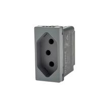 Módulo Tomada 10a Pial Plus+(mais) Legrand Cinza 615038CZ+