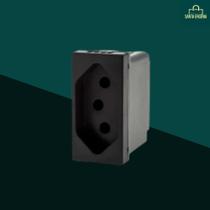 Módulo Tomada 10A Preto Legrand Pial Plus+(mais) 615038pt+