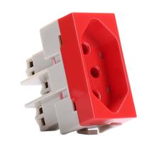 Módulo Tomada 10A Vermelho Infiniti MarGirius