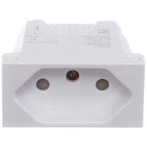 Módulo Tomada 2 Pinos + Terra 10 Amperes 250 Volts Branco Orion - S70202104 - SCHNEIDER