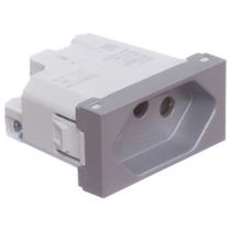 Módulo Tomada 2 Pinos + Terra 20 Amperes 250 Volts Alumínio Orion - S70203174 - SCHNEIDER