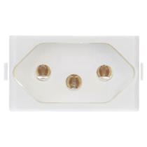 Módulo Tomada 20 Amperes 250 Volts Branco Lunare - PRM4731 - SCHNEIDER