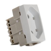 Módulo Tomada 20A 2P+T Branco Fosco Clean MarGirius