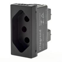 Módulo Tomada 20A 2p+T Preto Legrand 615060PT Pial Plus+