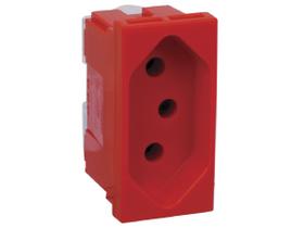 Módulo Tomada 20A 2p+T Vermelha 680161VM Pial Zeffia