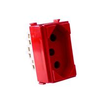 Módulo Tomada 20A 2p+T Vermelha i9 95142 Ilumi