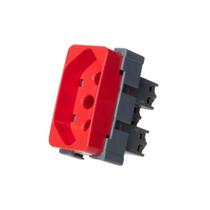 Módulo Tomada 20A 2P + T Vermelho 19488 - Margirius