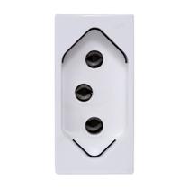 Módulo Tomada 20A Branca 2P+T Borne Parafuso Arteor 592532 Legrand