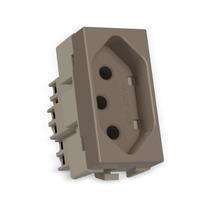 Módulo Tomada 20A cor Argila Infiniti Margirius Módulo Tomada 20A cor Argila Infiniti Margirius