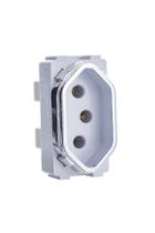 Módulo Tomada 20A Cromado Novara Dicompel