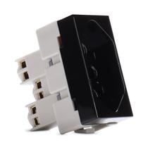 Módulo Tomada 20a Ebony Preta Infiniti Margirius