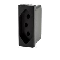 Módulo Tomada 20A Preto 2P+T - 615060pt Pial Plus+ Módulo Tomada 20A Preto 2P+T - 615060pt Pial Plus+