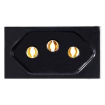 Modulo Tomada 20A Preto Pezzi Modulo Tomada 20A Preto Pezzi