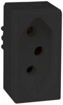Modulo Tomada 20A - Recta Grafite Satin Fosco